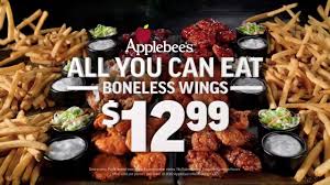 eat boneless wings tv advert