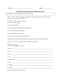 I have grouped the creative writing activities according to the elements of fiction they address. Adjectives Worksheets Regular Adjectives Worksheets