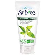 st ives blackhead clearing scrub green