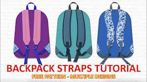 asmr diy padded backpack straps how