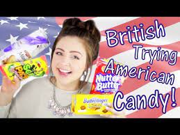 trying british candy w my sister