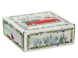 ✓ free for commercial use ✓ high quality images. Christmas Red Truck Gourmet Shipping Boxes 8x8x3 6 Pack Nashville Wraps