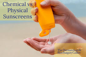 chemical vs physical sunscreens