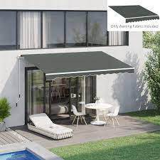 Outdoor Sunshade Canopy Awning Cover