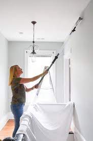 easily paint ceilings and stairwells