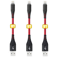 Short Iphone Charger Cable 1ft Cyvensmart 3pack 1foot Lightning Cables Nylon Braided Data Sync Iphone Usb Charging Cable Cord For Iphone 11 11 Pro 11 Pro Max Xs Xs Max Xr X 8 Ipad Mini
