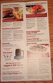 menu at logan s roadhouse bbq statesville