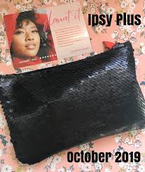 ipsy plus bag october 2019 flaunt it