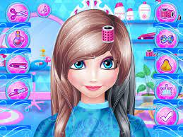 princess barbie hair salon barbie