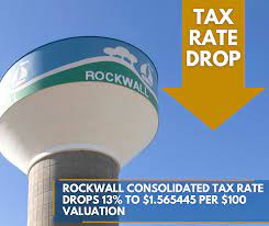 Rockwall S Consolidated Tax Rate Drops