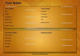 Biodata Sample For Marriage  boy   Design Resume Template Scribd Teachers resume for indian schools Good Resume Example In India Marriage  Resume Format Bio Data Format