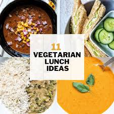 11 easy vegetarian lunch ideas