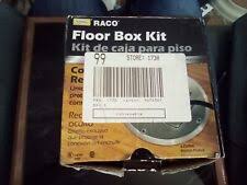 hubbell raco floor outlet kit ss 6239ss