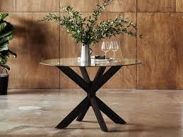 Bella Round Glass Dining Table B2c