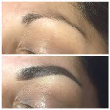 permanent makeup eyebrows with soft