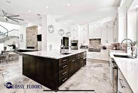 marble metallic floor designs glossy