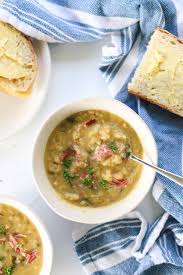 bacon hock and vegetable soup slow