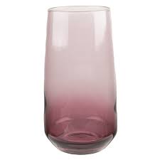 430 Ml Purple Glass Drinking Cup