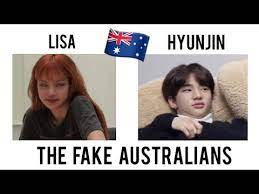 Find this pin and more on hwang hyun jin by srp.끄악. Blackpink Lisa And Stray Kids Hyunjin Are Aussie Boos Youtube