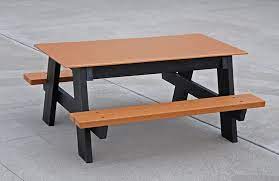 Child Size Rectangle Picnic Table 100