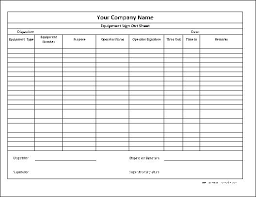 Inventory Check Out Sheet Template Equipment Checkout Form Template