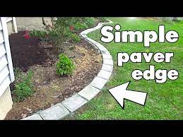 Simple Diy Paver Stone Edge And Manual