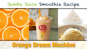 jamba juice orange dream machine