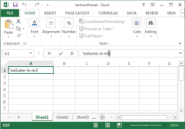 Ms Excel 2013 Create A Superscript Value In A Cell
