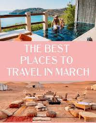 Nice Places To Travel In March gambar png