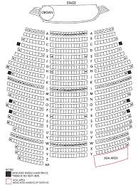 Alabama Theater Seating Chart