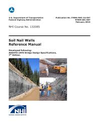 aashto reference manual soil nail