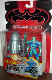 Batman & robin try to keep their relationship together even as they must stop mr. Ice Terror Mr Freeze Batman Robin Movie Deluxe Action Figure