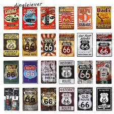 Free returns 100% satisfaction guarantee fast shipping. Dl The Mother Road Route 66 Retro Painting Nostalgic Souvenirs Metal Crafts Home Decoration Home Decor Road 66road Sign Aliexpress