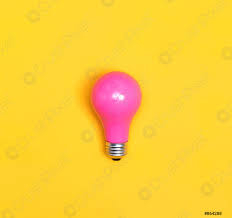 Colored Light Bulb Stock Photo Crushpixel