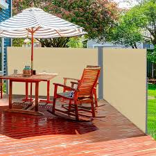 Outsunny Patio Retractable Double Side