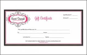 Date Night Gift Certificate Templates Example To Create Your Own