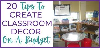 elementary clroom decor on a budget
