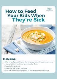 feed your child when they re sick