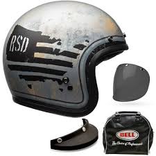Bell Custom 500 Se Deluxe Rsd 74 Open Face Jet Motorcycle Helmet All Sizes Ebay