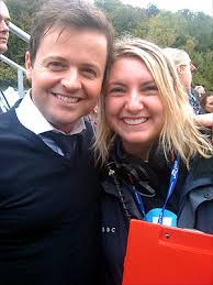 5 live&#39;s Anna Foster with Declan &#39;Dec&#39; Donnelly at the start of the Great. I&#39;ve swallowed my pride about looking thoroughly bedraggled in this picture, ... - ANNApp