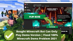 fix bought minecraft but can only play