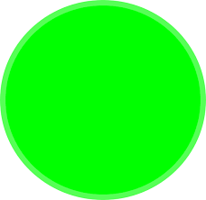 Green Circle Transparent Background
