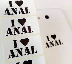 I LOVE ANAL Sticker Pack I Love Anal Decal 100-500 Pack Gag - Etsy