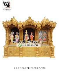 big size swaminarayan teak wood