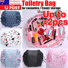 polyester white makeup bags cases for