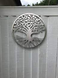 Tree Of Life Wall Art In Brushed