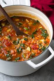 lentil soup italian vegetable