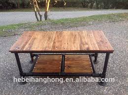 The overall table dimensions are 47 x 22 x 17. Wholesale Diy Industrial Coffee Table Used For Black Cast Iron Pipe Fittings Manufacturers And Suppliers Hanghong