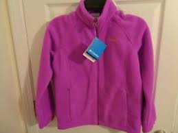 Details About Nwt Columbia Hot Pink Fleece Girls Jacket L 14 16 See Chart Xs Teen Ret 36