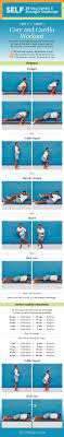 beginner core and cardio workout self